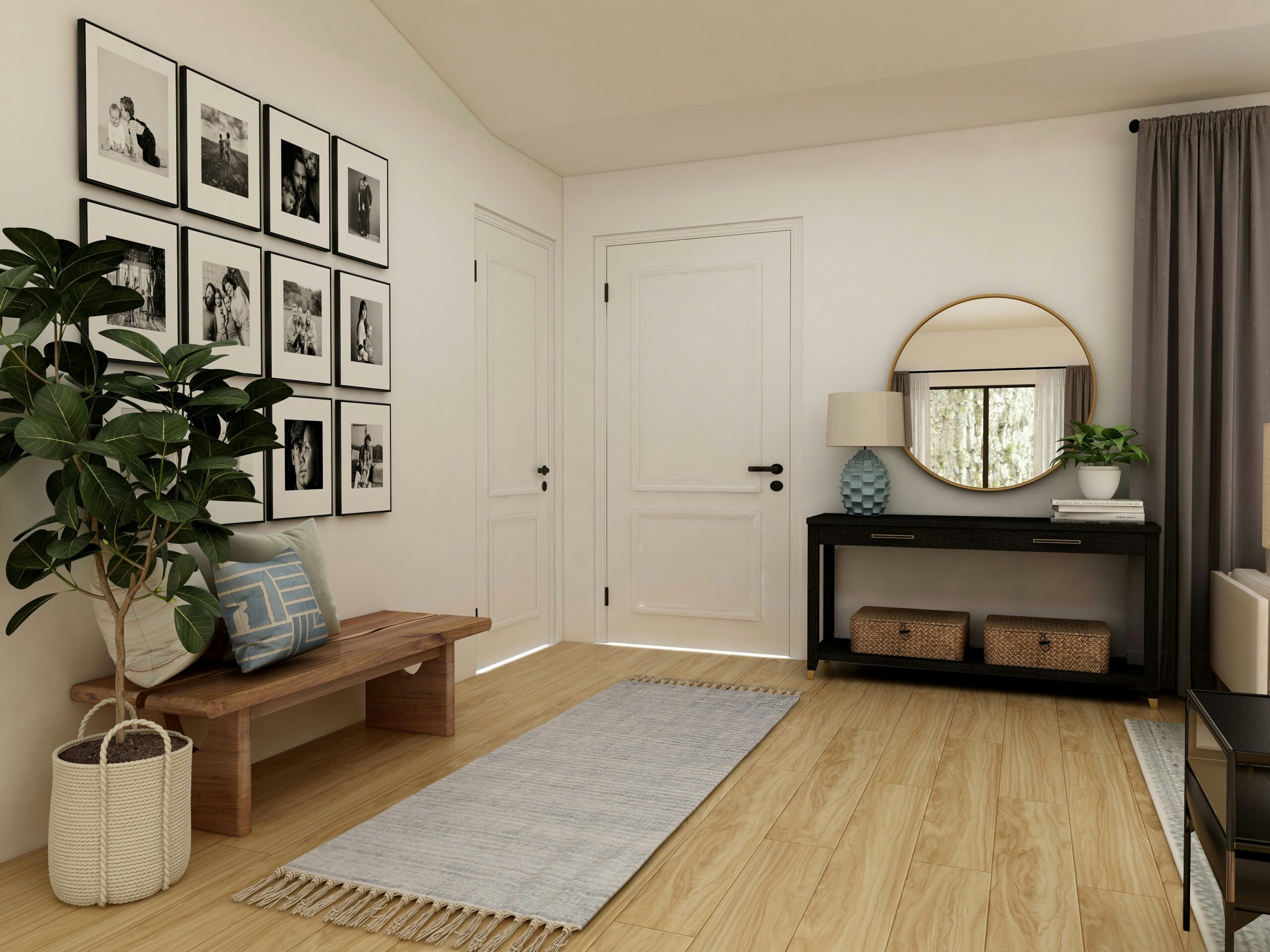 small entryway